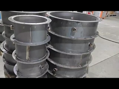 2.5 pulgadas 3 pulgadas 4 pulgadas de control de válvula de mariposa neumática ligera con brida