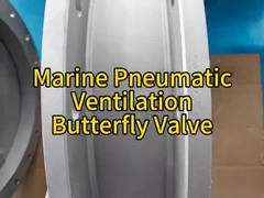 Válvula de mariposa de ventilación neumática marina
