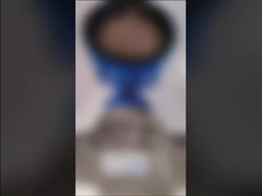 Válvula de mariposa de acero inoxidable neumática de línea central para la industria del petróleo y el gas