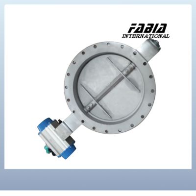 Pneumatic Regulating Flange Butterfly Valve  Easy to operate Wide range of use