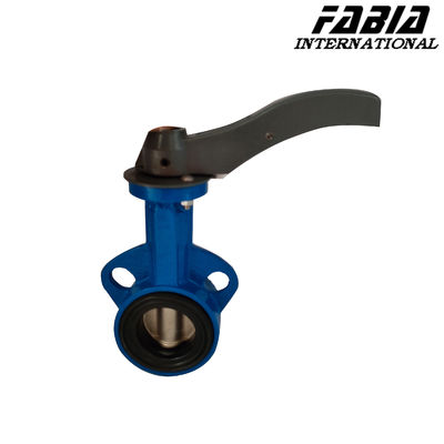 Acero al carbono manual EPDM sello de la válvula de mariposa placa de acero inoxidable