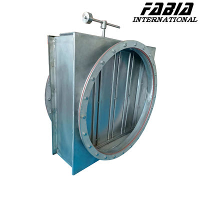 La válvula amortiguadora de acero inoxidable optimiza el control de flujo con un diseño eficiente