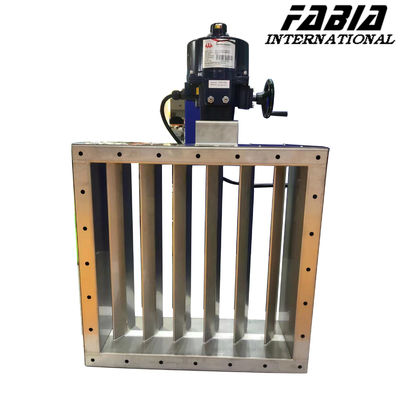 Válvula eléctrica de flapper de humo con sellado suave y duro para el control de gases de humo de fugas cero