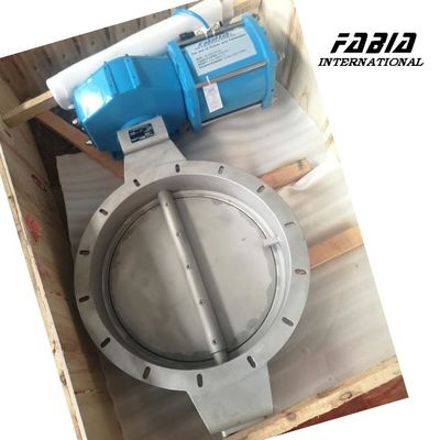 DN500 Pneumatic Marine Butterfly Valve BV High Temperature valve High Efficiency Emission Reduction