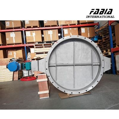 DN500 Pneumatic Marine Butterfly Valve BV High Temperature valve High Efficiency Emission Reduction