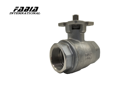 Válvula de bola de dos piezas de acero inoxidable Válvulas FABIA Industry